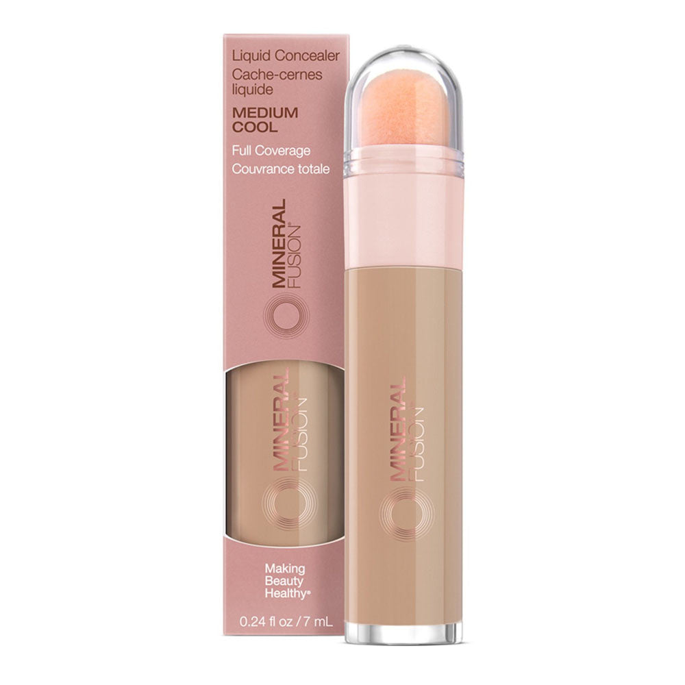 Mineral Fusion Liquid Concealer, Medium Cool, 0.24 Oz